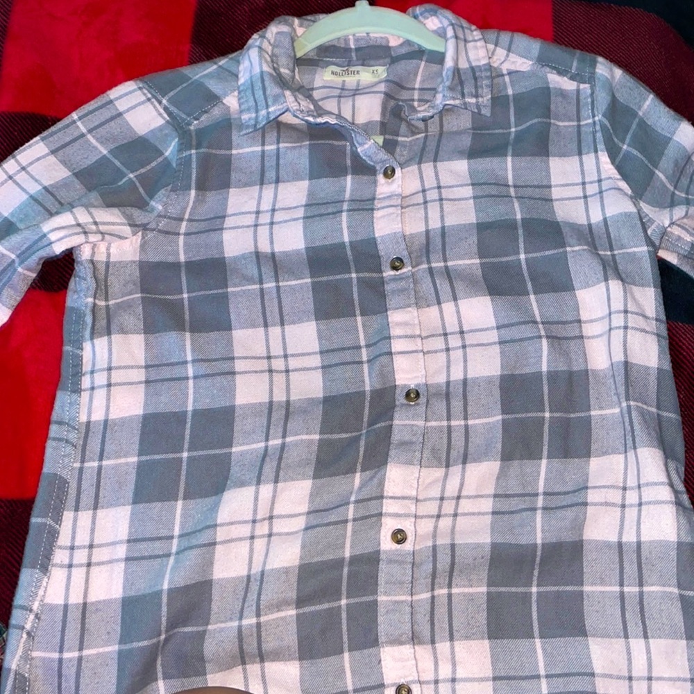 Hollister Girls Plaid Shirt